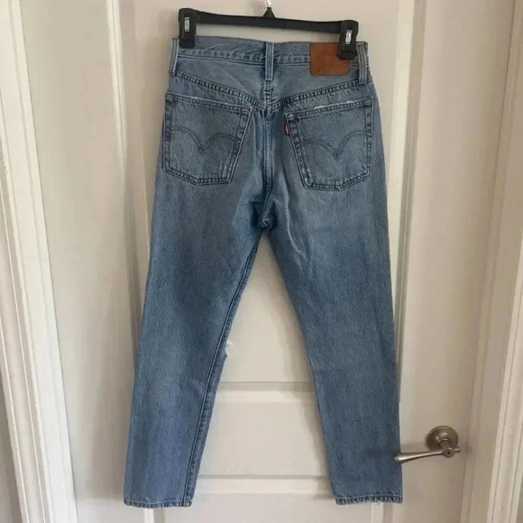 914 Levi's 501S Distressed Jeans Size 26 - Picture 4 of 6